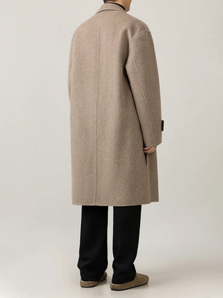 double-sided wool coat