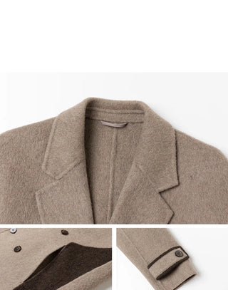 double-sided wool coat