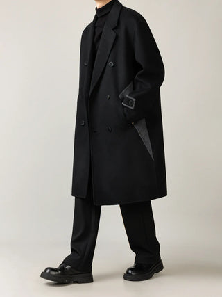 double-sided wool coat