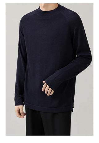 mock neck sweater