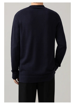 mock neck sweater