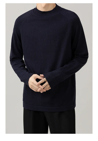 mock neck sweater