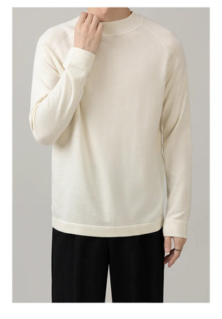 mock neck sweater