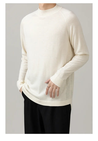 mock neck sweater