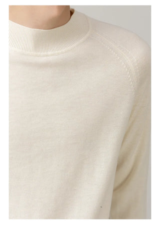 mock neck sweater