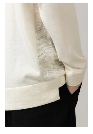 mock neck sweater