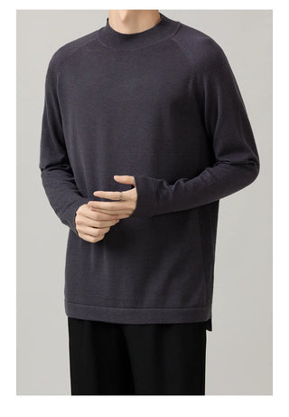 mock neck sweater