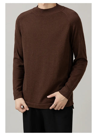 mock neck sweater