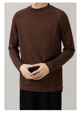 mock neck sweater