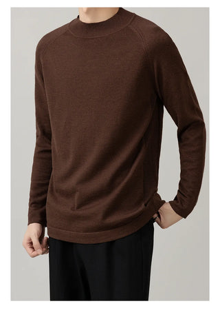 mock neck sweater