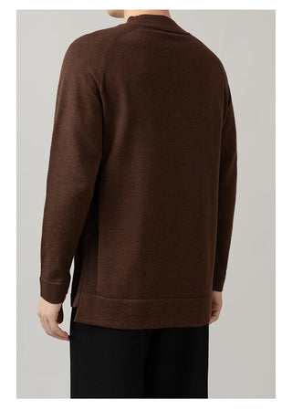 mock neck sweater
