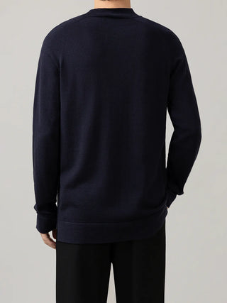mock neck sweater