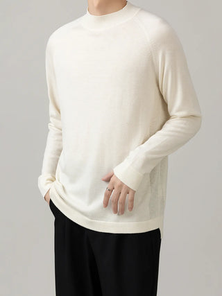 mock neck sweater