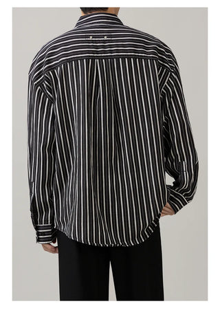 striped casual shirt