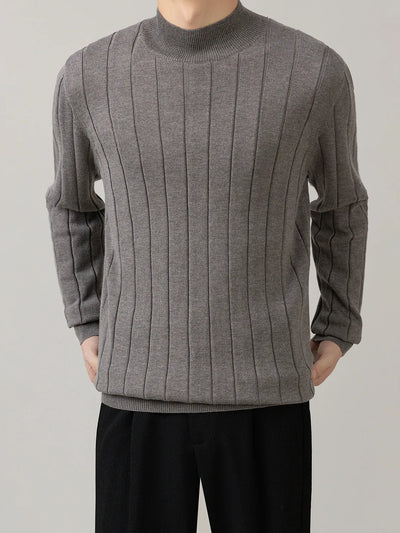 half turtleneck sweater