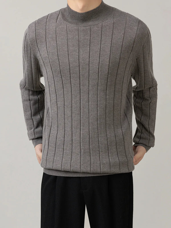 half turtleneck sweater