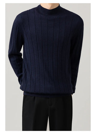 half turtleneck sweater