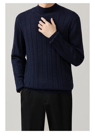 half turtleneck sweater