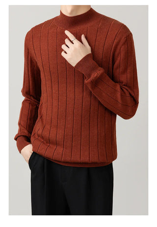 half turtleneck sweater