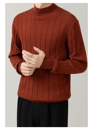 half turtleneck sweater