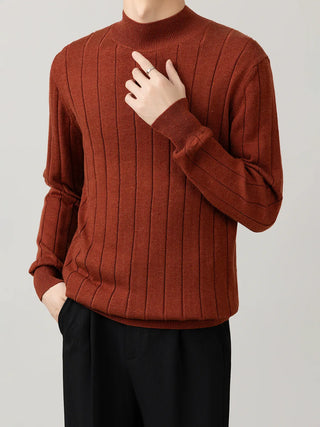 half turtleneck sweater