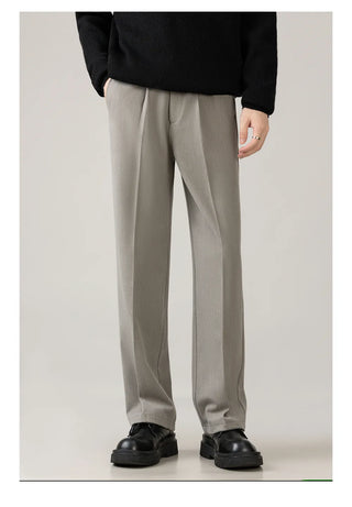 straight suit pants