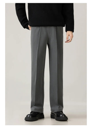 straight suit pants