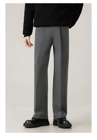 straight suit pants
