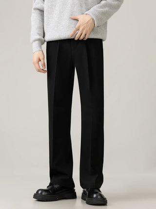 straight suit pants
