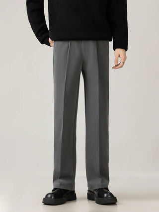 straight suit pants