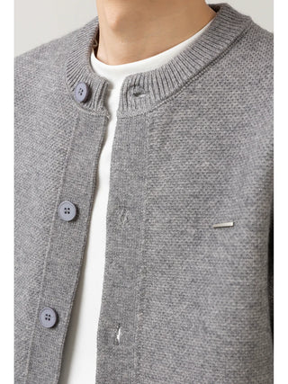 minimal knit cardigan