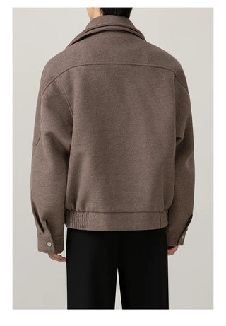 short wool jacket