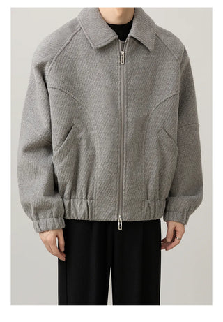padded lapel jacket