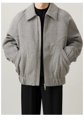 padded lapel jacket