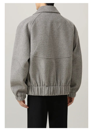 padded lapel jacket