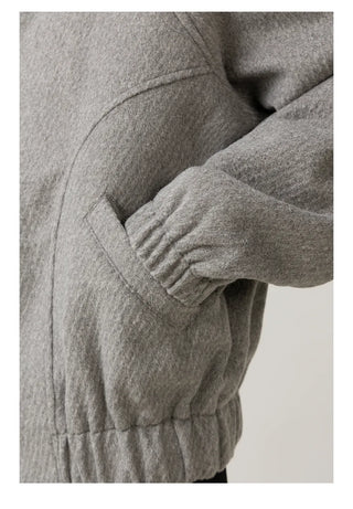 padded lapel jacket