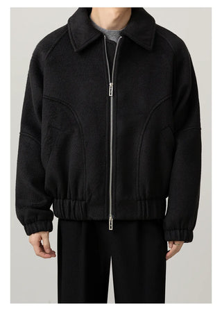 padded lapel jacket