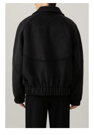 padded lapel jacket