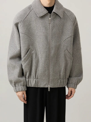 padded lapel jacket