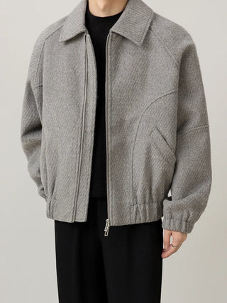 padded lapel jacket