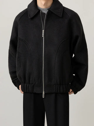 padded lapel jacket
