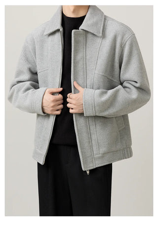 short wool jacket