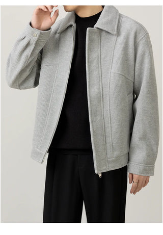 short wool jacket