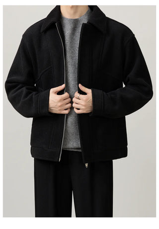 short wool jacket