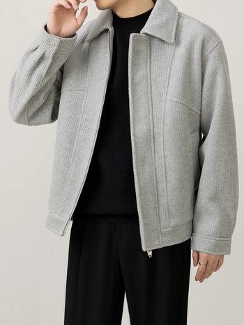short wool jacket