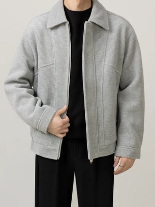 short wool jacket