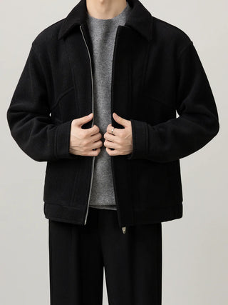 short wool jacket