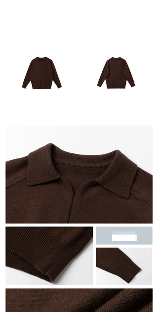wool polo shirt