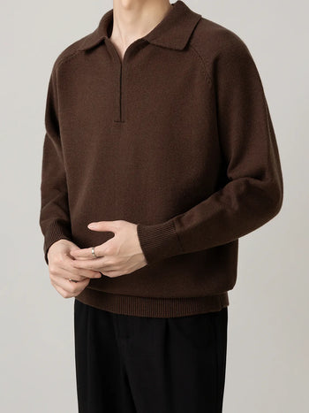 wool polo shirt