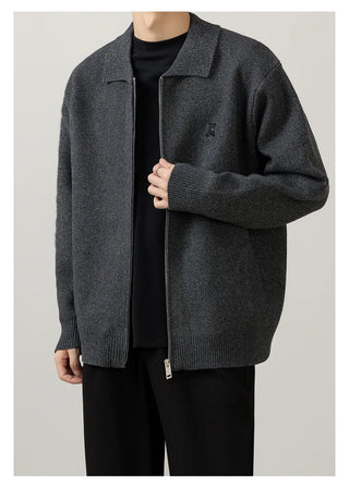 embroidered cardigan